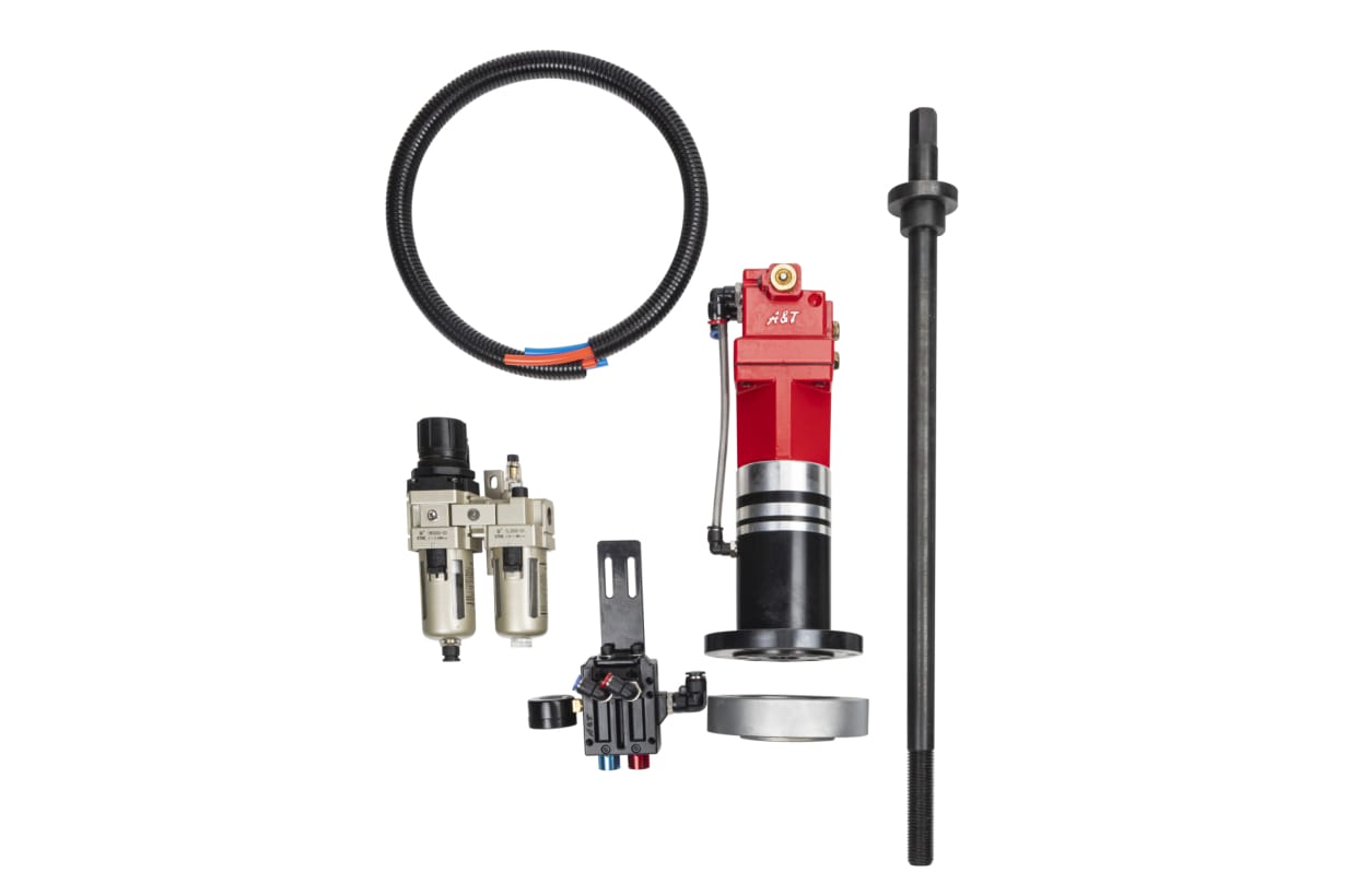 Пневматическая зажимная тяга для ISO40